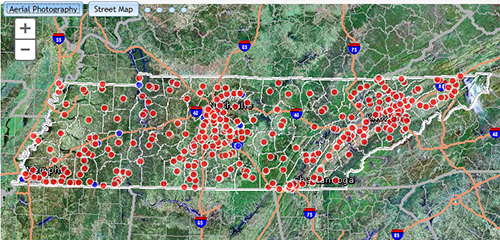 Tennessee Civil War GIS Project