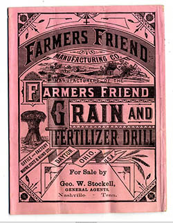 Farmer's Friend Manufacturing Company Catalog