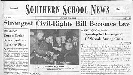 Strongest Civil-Rights Bill Becomes Law