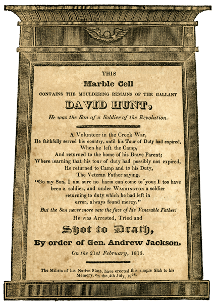 Coffin handbill