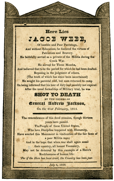 Coffin handbill
