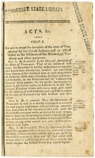 Acts of Tennessee (1813)
