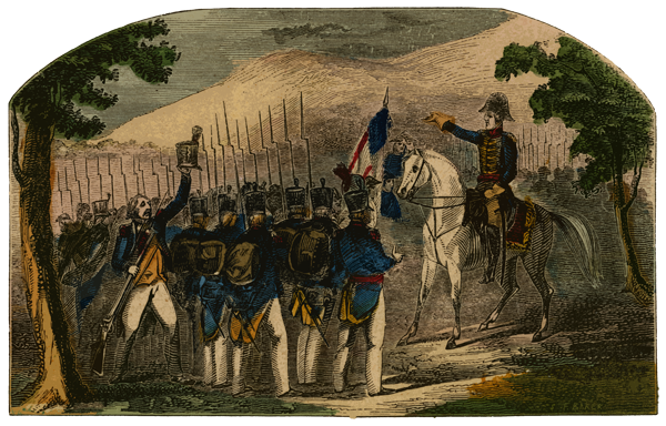General Jackson Addressing the Volunteers