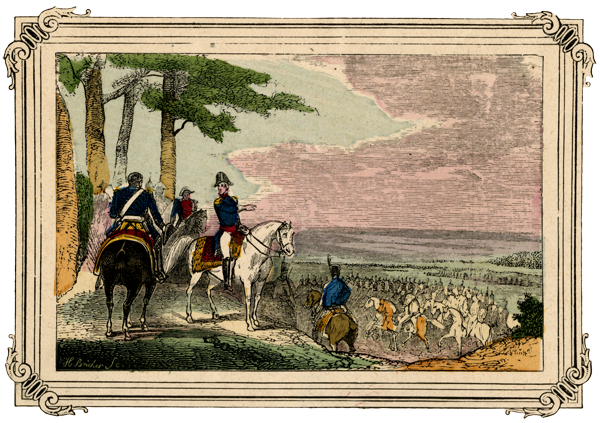 Departure of troops for New Orleans