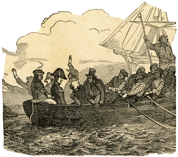 Jackson descending the Mississippi to examine the fortifications