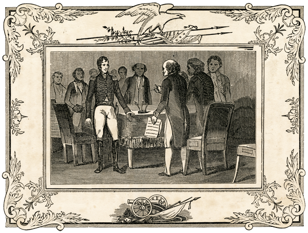 General Jackson Conferring with the Committee of Safety