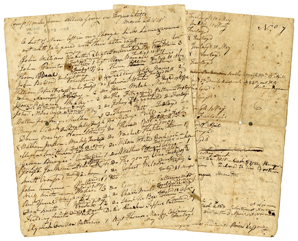 List of sick and wounded