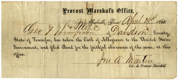 Oath of Allegiance