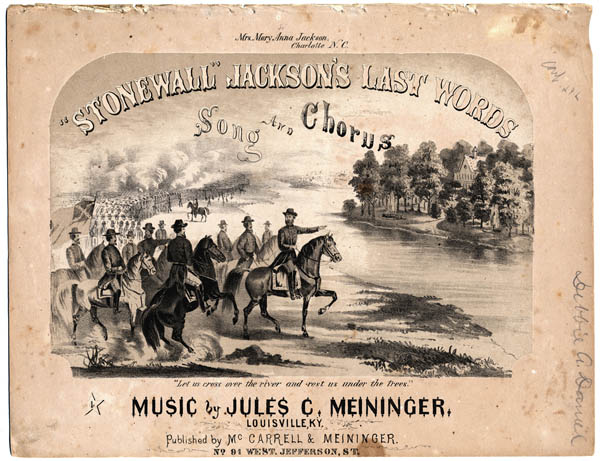 Stonewall Jackson's Last Words