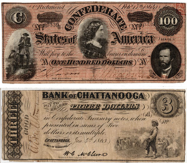 Confederate currency