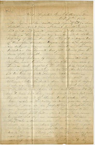William Githens letter