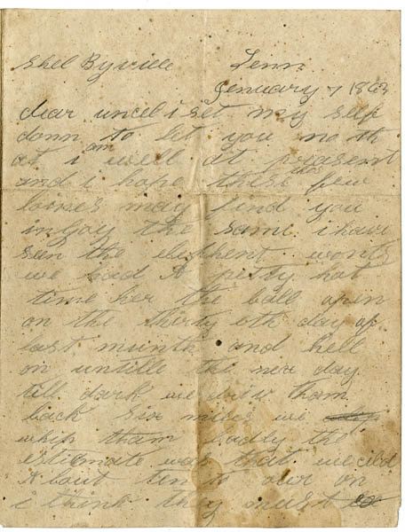Alexander B. Walker letter