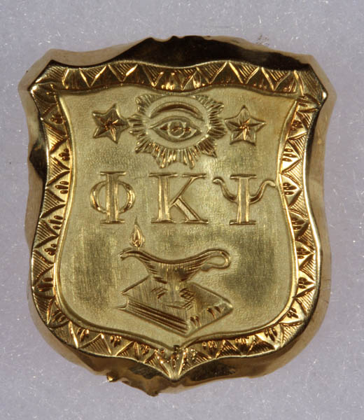 Phi Kappa Psi fraternity pin
