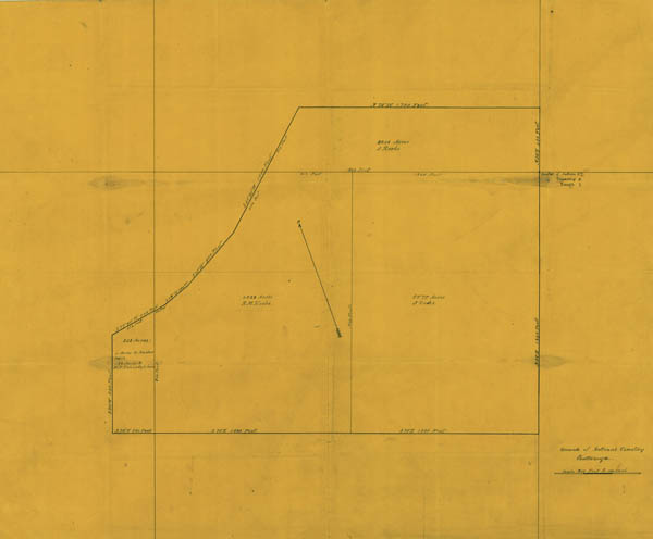 Plan for the Chattanooga National Cemetery