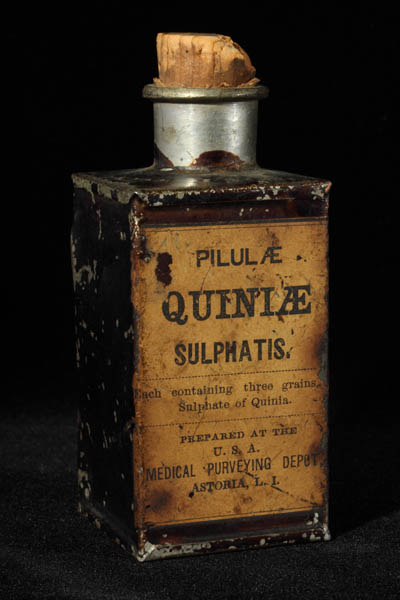 quinine bottle