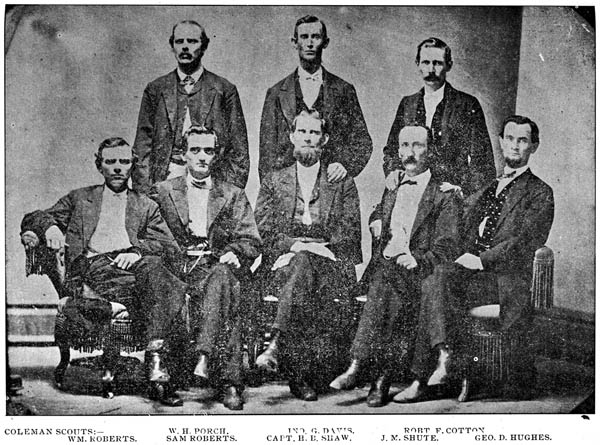 Secret reunion of Coleman's Scouts, CSA