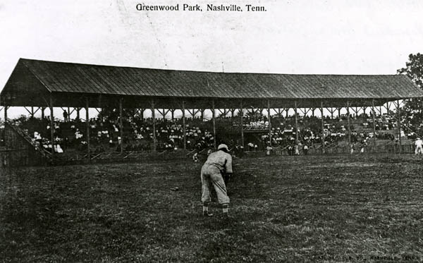 Baseball game at Greenwood Park