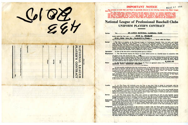 Beazley's 1942 contract (1)