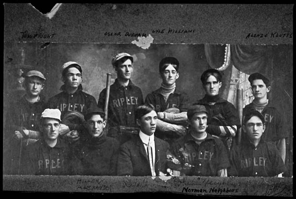 Ripley High School baseball team