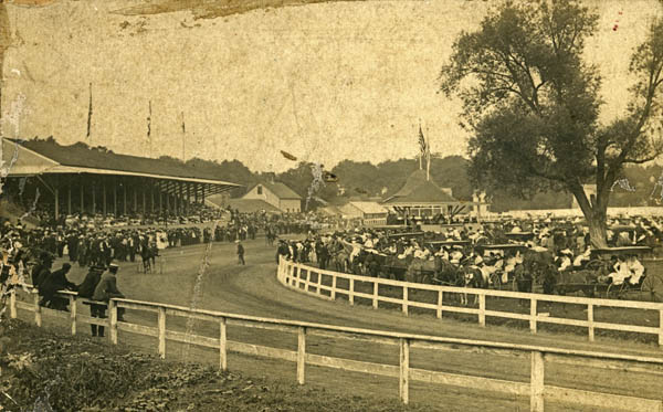 Horse racing track