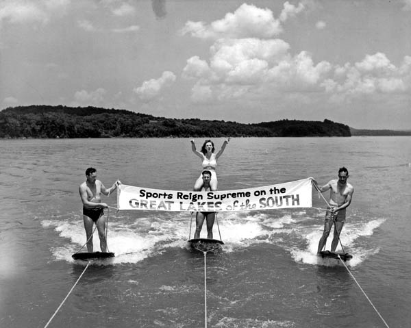 Professional water-skiers