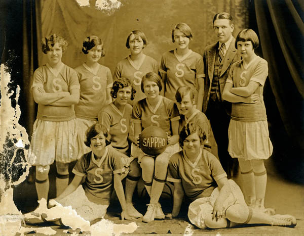 Sappho women's basketball team