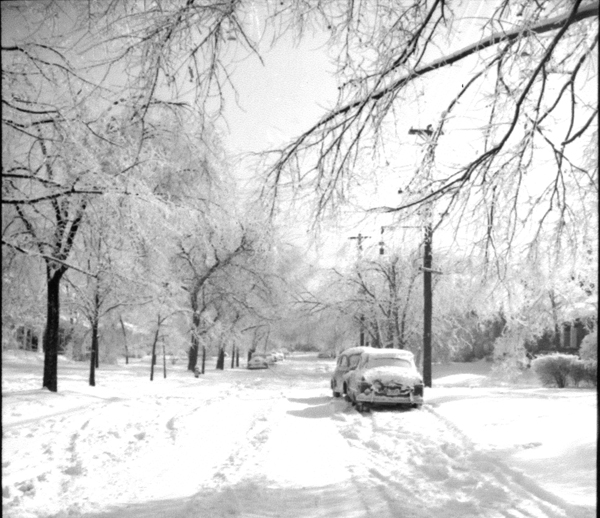 Nashville blizzard, 1951