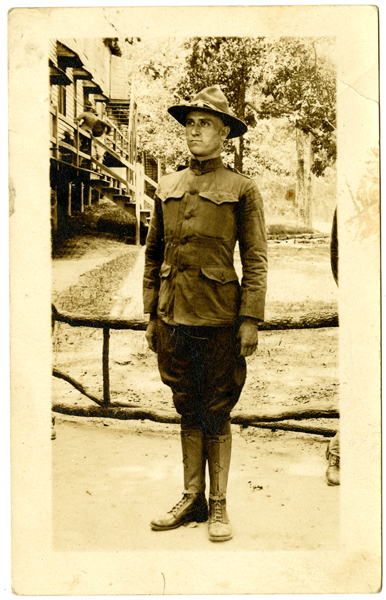 Pvt Cayce Fleming Brann, 1918