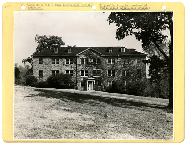 Middle Tennessee Tuberculosis Hospital, Nashville, 1941