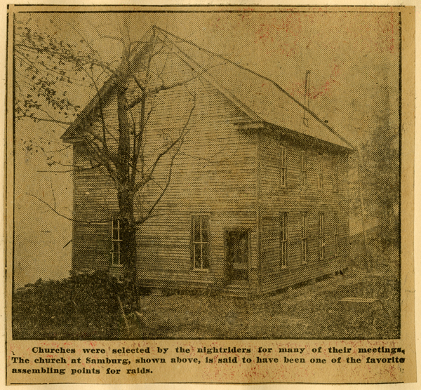 Church used by the night riders