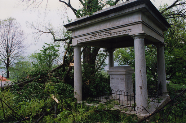 James K. Polk tomb