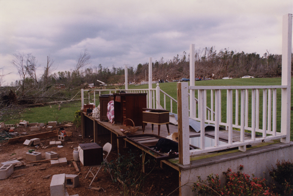 tornado damage