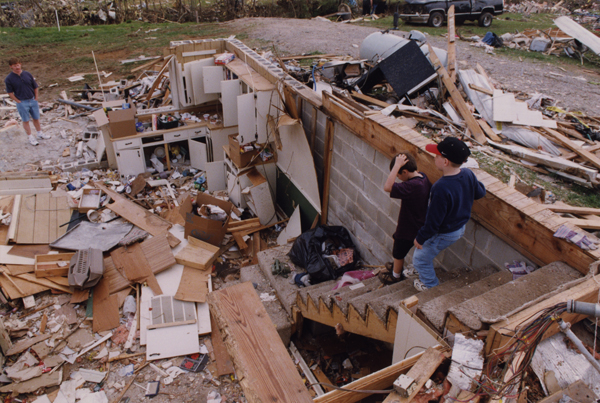tornado damage
