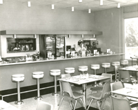 Dining room at Harrison Bay State Park