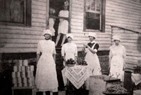 Women canning for the  Ritchie Cannery