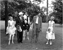 Parker with Clement Family