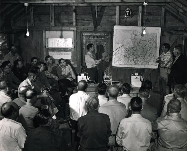 Evan Pitt teaching fire control methods