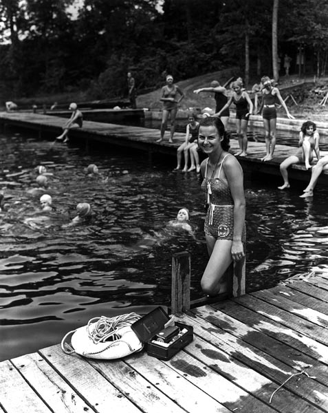 Lifeguard at Montgomery Bell State Park