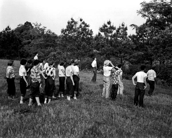 Al Hyder leading a bird walk