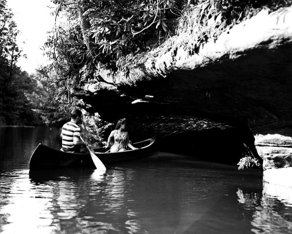 Canoeing in Pickett State Park