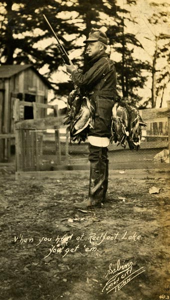 When you hunt at Reelfoot Lake, you get 'em
