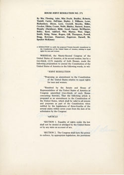 House Joint Resolution 371, April 4, 1972, Tennessee House Joint Resolutions