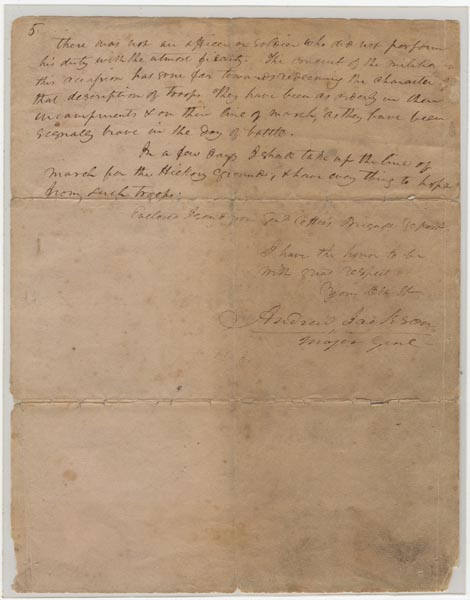 Battle of Horseshoe Bend report