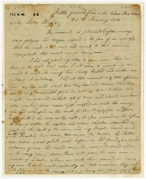 Coffee's letter
