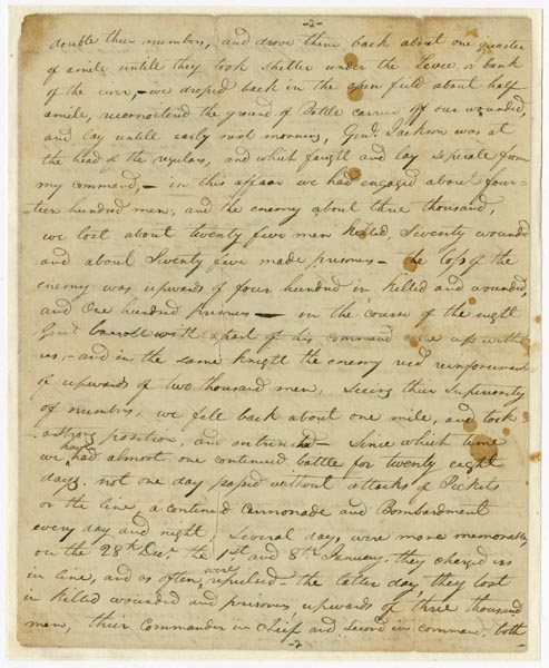 Coffee's letter