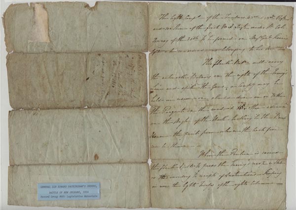 Pakenham's Orders