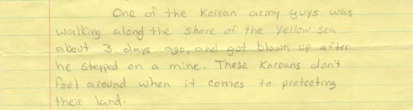 Airman Michael Sharp letter