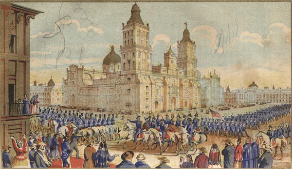 Entrance into Mexico City