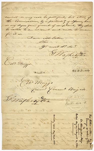 George Washington letter, 1780 [2]