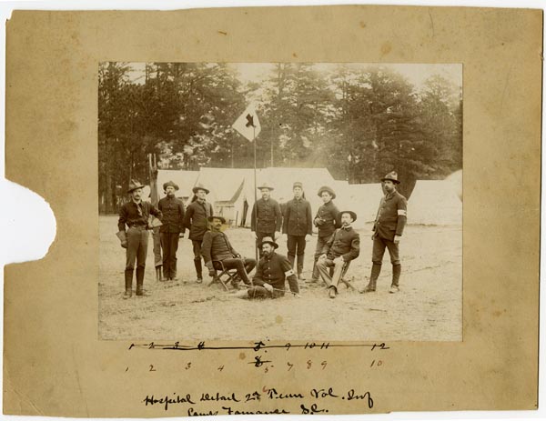 Hospital detail of the 2nd Tennessee Infantry